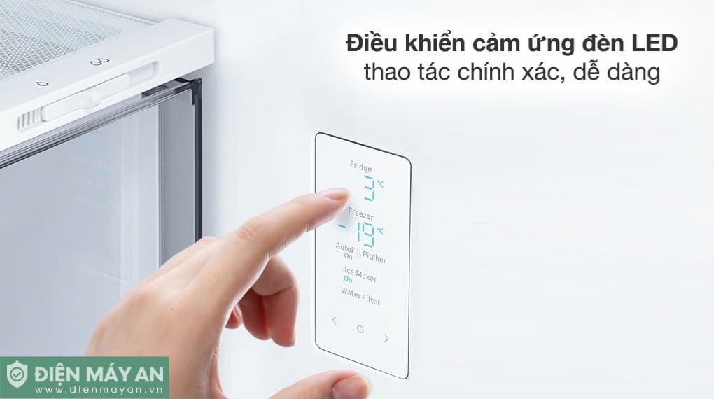 Tủ Lạnh Samsung Inverter 648 Lít Multi Door Bespoke RF59CB66F8S/SV